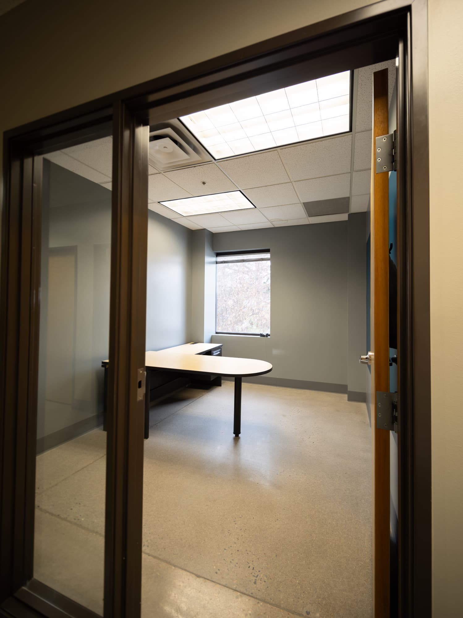 Office 5 — window office from the doorway